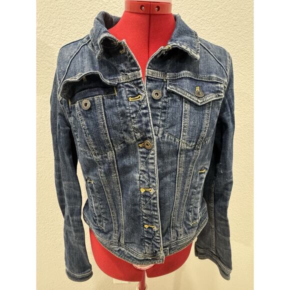 Pilcro and the Letterpress by Anthropologie Jean Jacket Women - Picture 1 of 5